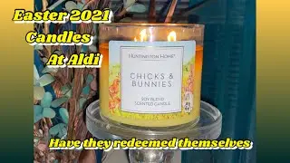ALDI Easter Candles SPRING 2021 ....Have they redeemed themselves