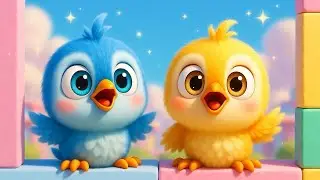 Two Little Dickie Birds | Nursery Rhymes & Kids Songs | 