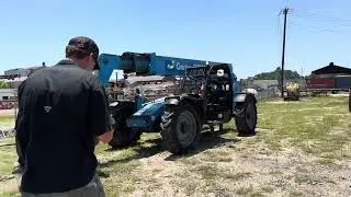 2015 Genie GTH 636 6K Telehandler 2,900 HRS Inspection & Operations Video