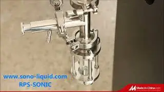 Ultrasonic homogenizer for Graphene dispersion with ultrasonic reactor