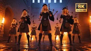 Scottish Women with Bagpipes | Epic Scottish Bagpipe Parade | Highlands and the Spirit Eternal