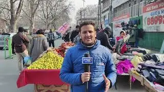Traditional Sunday Market at Lal Chowk, Srinagar