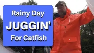Jugging for Catfish In The Rain (Fall season catfishing in Iowa)