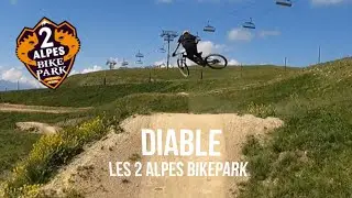 Diable - most fun trail ever - Les Deux Alpes bikepark