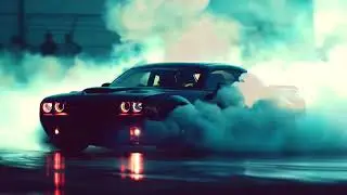 DODGE CHALLENGER BURNOUT 4K LIVE WALLPAPER 1 HOUR NO SOUND 🏎️🔥