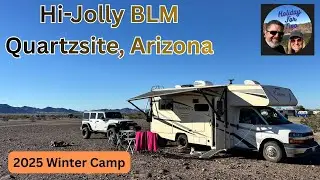 Привет, Jolly BLM Camping - Кварцсайт, Аризона