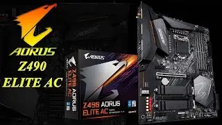 UNBOXING GIGABYTE Z490 AORUS ELITE AC GAMING MOTHERBOARD