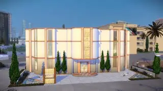 ART DECO CAFE & NAIL SALON I The Sims 4 Stop Motion Build I No CC