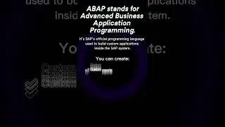 What is SAP ABAP? | Explained in 60 Seconds | Full Stack SAP Guy #shorts