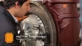 VERTEA maintenance of of a turbo charger for locomotive diesel engine