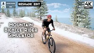 Mountain Bicycle Rider Simulator 4K Gameplay