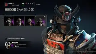 Orochi prestige 3 heroic gear opening