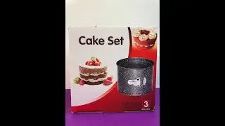 Формы с гранитный покрытием для выпечки Cake Set A-plus 12,5/14,8/16,3