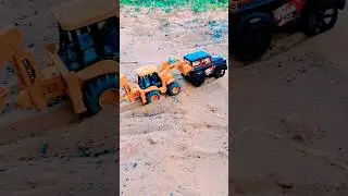 jcb3dx V's RC Thar ultimate power test Offroding 🔥🔥 #jcbvideo