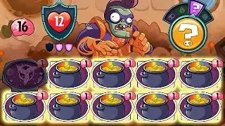 Plants vs Zombies Heroes - Ultra Pots of Gold! | Graveyard Unfinished Gameplay