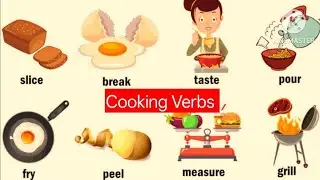 Cooking Verbs In english - cooking vocabulary 