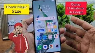 How to disable Google Assistant from the power button on an Honor Magic 5 Lite