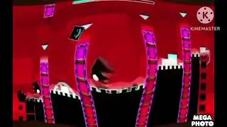 Geometry dash meltdown Asad gameplay 4x speed