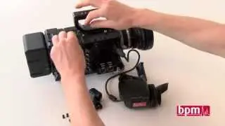 Montageanleitung zur BPM Mikrofonhalterung f&uuml;r Sony PMW-F5/F55