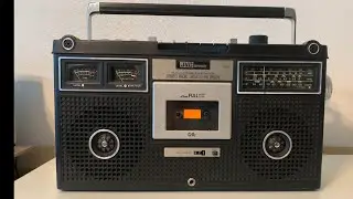 JVC Nivico 9475S boombox belt replacement (part 1)