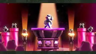 Knucklefest Bowser's Blazing Beats - All Wonder Seed + 10-flower coin Location - Super Mario Bros