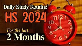 Daily Study Routine of HS 2024 for the last 2 months| AHSEC| You can learn