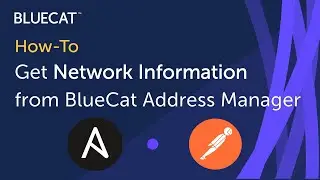 Using Ansible & Postman to get network information from BlueCat Address Manager