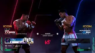 Legendary UFC 5 Mike Tyson vs Muhammad Ali