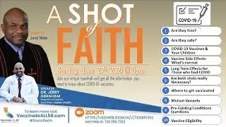 Community Update: A Shot of Faith: Vaccination Event
