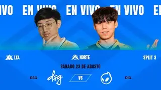 DSG vs DIG | LTA NORTE | Semana 5 - D&iacute;a 1 Split 3 | Fase de eliminaci&oacute;n (Bo5)