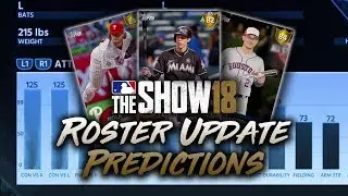 August 10th Roster Update Predictions! MLB The Show 18 Diamond Dynasty
