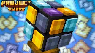 EMBER ALCHEMY & CODE BREAKING! Minecraft Ember Project EP3 [Modded Questing Skyblock]