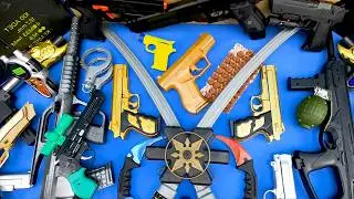 Insane Toy Weapon Crate 💥 Capsule Pistols, Golden Guns, Western Rifles & Grenades!