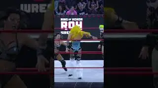 What a double team move! #roh #ringofhonor #rohwrestling