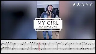 MY GIRL (The Temptations) no Saxofone | Prof. Harrison Peclat