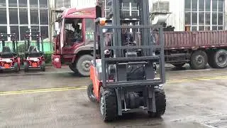 FLIFT Brand 3.5ton diesel forklift with 4 meter duplex mast.3