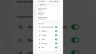 Display Real Time Network Speed in OnePlus 12, 12R | View Internet Speed in status bar #shorts