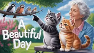 This Old Lady Never Expected Help From Two Adorable Kittens