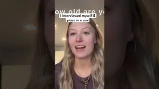 Same interview 5 years in a row! Full video on my page!