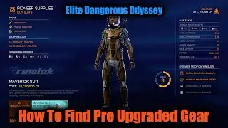 Elite Dangerous Odyssey:  How To Find The Rare Pre-Upgraded Gear