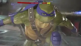 Donatello torneo vs enchantress liga de la Justicia oscura  (muy difícil)