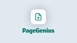 PageGenius Figma Plugin - Figma page template generator