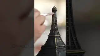 🗼🕯️ Create stunning candles with the Eiffel Tower and Architecture Pillar molds.  #siliconemold