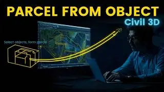How to Create Parcel from Object in AutoCAD Civil 3d