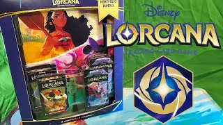 A Look at the Disney Lorcana 2023 Portfolio Bundle