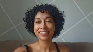 Cabelo curto cacheado finalização 