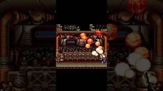 Contra The Hard Corps: Simondo Belmondo Secret Boss (Battle Arena Stage)