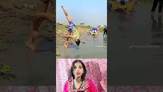 Girl Talent On Public #Papiya@Reaction #shorts