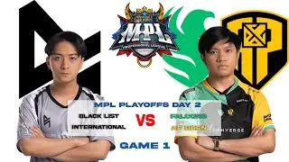 🔴 MPL PH S14 DAY 2 - BLCK VS FCAP GAME 1