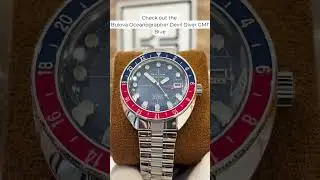 BULOVA Oceanographer Devil Diver GMT Blue